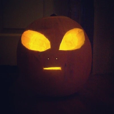#halloween #jackolantern #alien