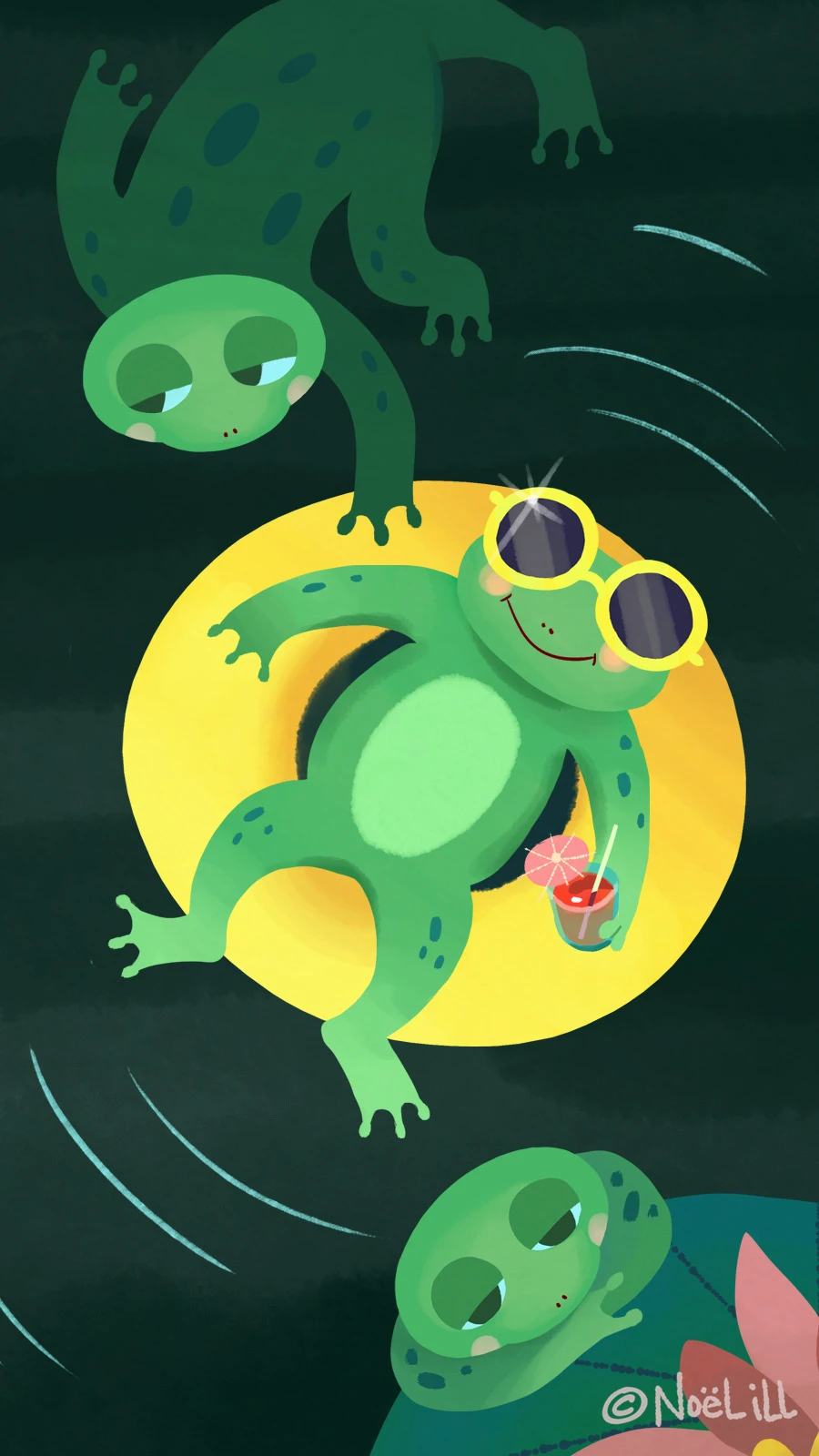 Frogs at the pond