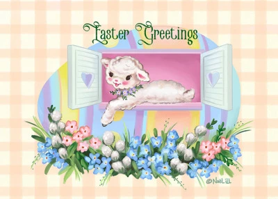 Easter Lamb greeting card
https://www.zazzle.com/z/oo78s?rf=238571462288656584