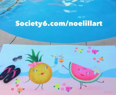 My beach towel design! I love it!!
Get them in my store!
https://society6.com/product/pineapple-and-watermelon_beach-towel#s6-4552707p53a69v456