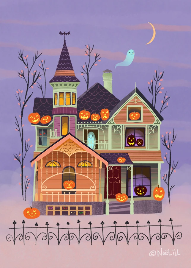 The Jack-o-lantern House
