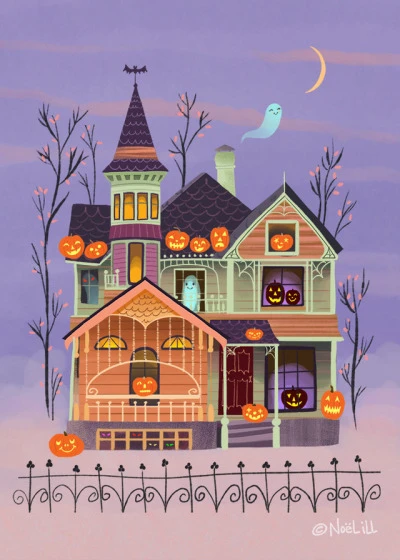 The Jack-o-lantern House