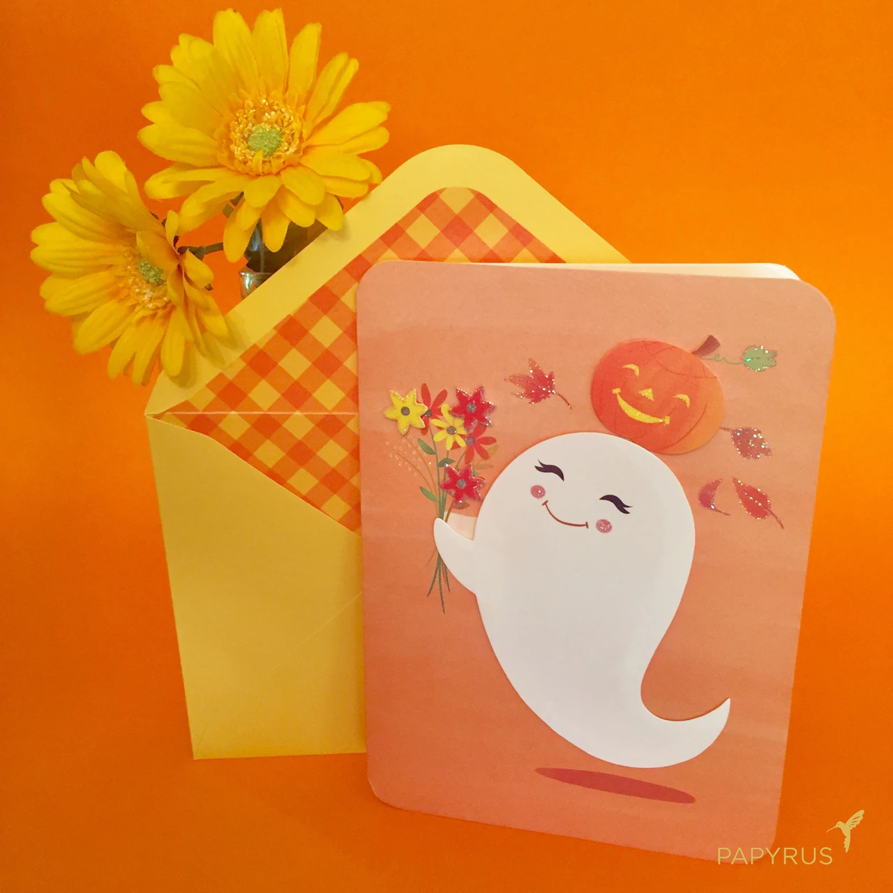 It’s here! My greeting card with Papyrus Greetings is out now! Keep spreading the Halloween love! xoxo -Noël
Sweetest Little Ghost Halloween Card by Noël ILL now available at papyrusonline.com