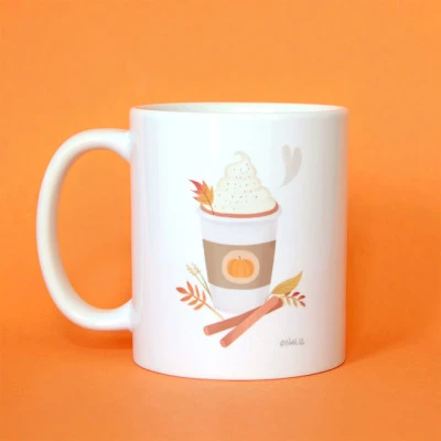 Twinkle Spice Black Cat mug
Floral Pumpkin mug
Pumpkin Spice mug
shop Little Paper Farm
