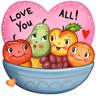 From the Be Mine sticker pack on Facebook Stickers