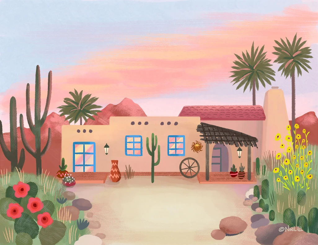 Ranch Hacienda from the Happy Sweet Home series.