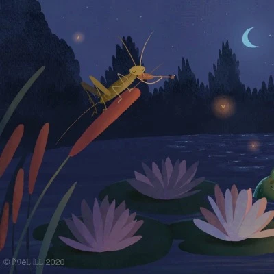 close up
Audio illustration~ Fairy Gnome’s Pond | Peaceful Nighttime Crickets and Frog Ambient Sounds ~ follow the link to listen!