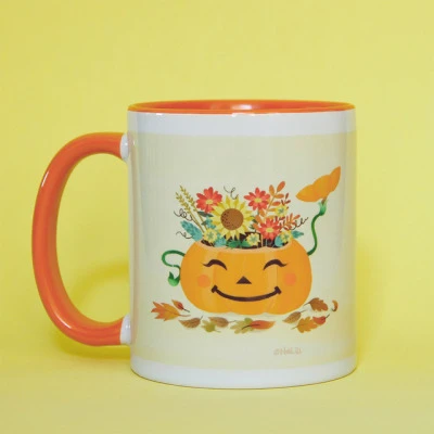 Twinkle Spice Black Cat mug
Floral Pumpkin mug
Pumpkin Spice mug
shop Little Paper Farm