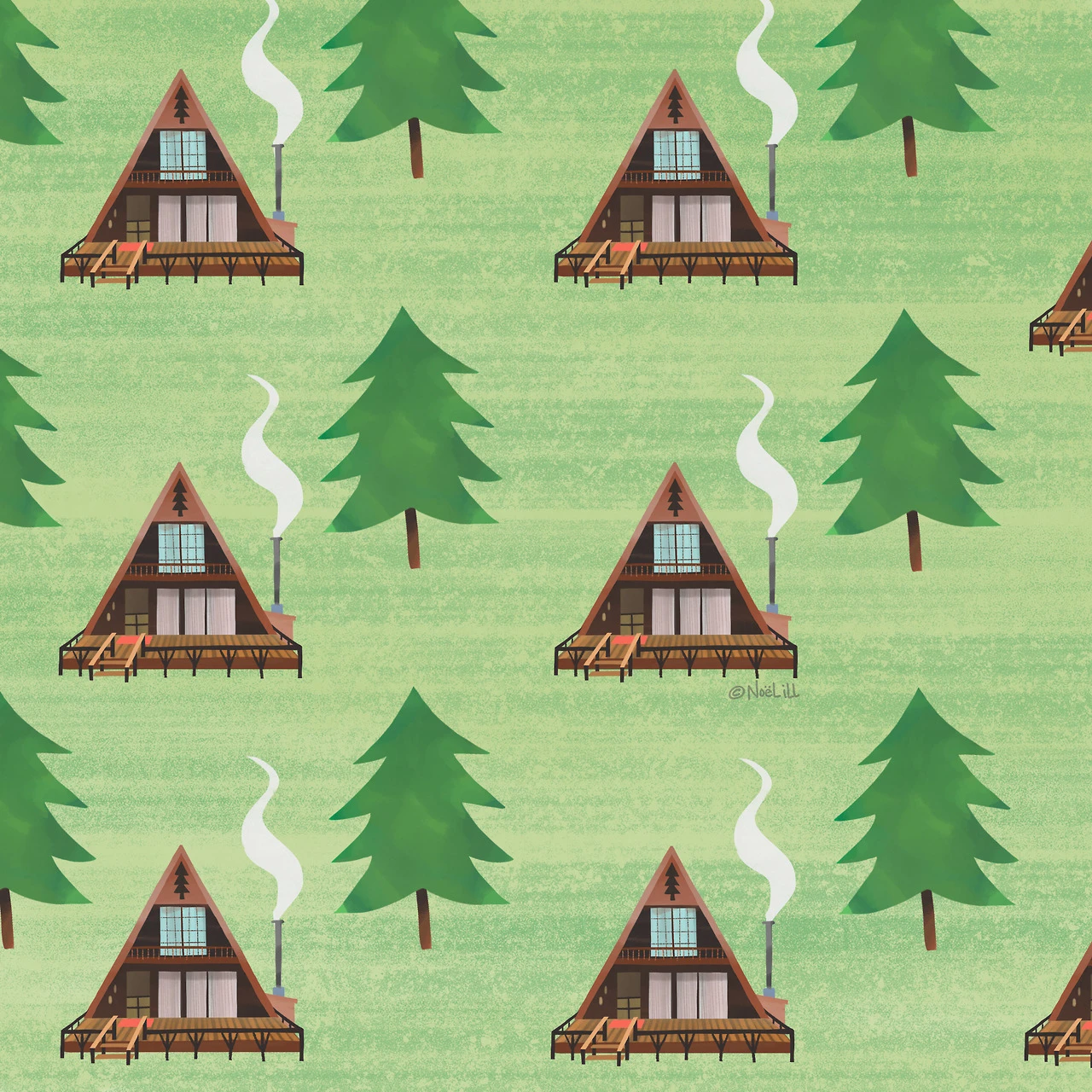 Visit the Free Gift section of noelillart.com for this high res digital screen wallpaper!
