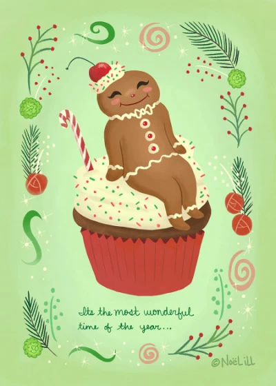 Gingerbread Man
http://www.zazzle.com/littlepaperfarm
Twitter: @LeNoelRose
Instagram: @noelill​