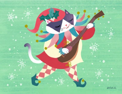 Meowgical Jester Cat!