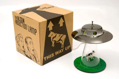 Alien Abduction lamp!