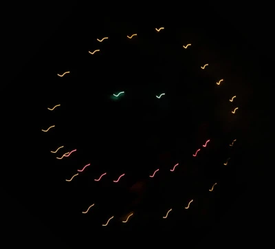 Took some pictures of the fireworks at the Rose Bowl in Pasadena.